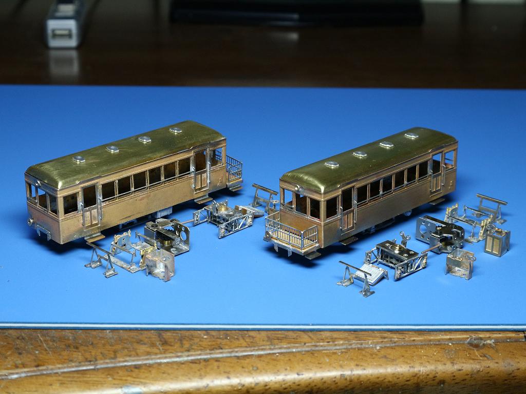 フクシマ模型 片ボギー気動車 駄知鉄道 キハ12キット - 鉄道模型